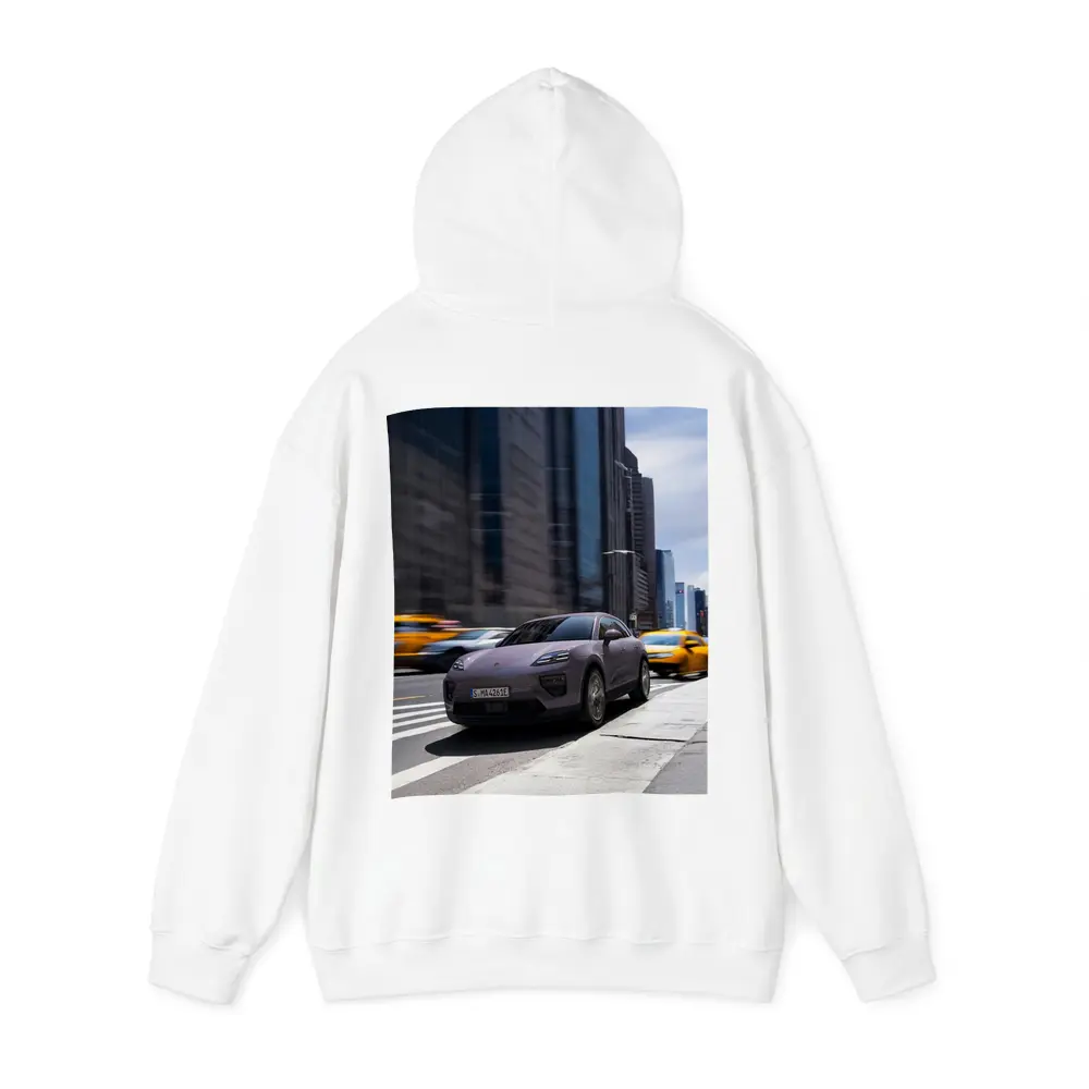 Porsche Macan Electric New York City Streets – Hoodies