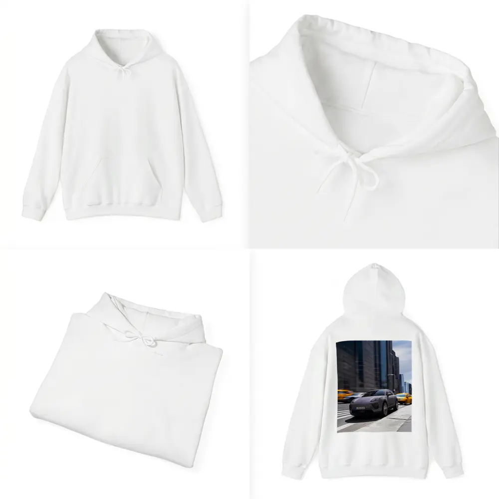 Porsche Macan Electric New York City Streets – Hoodies