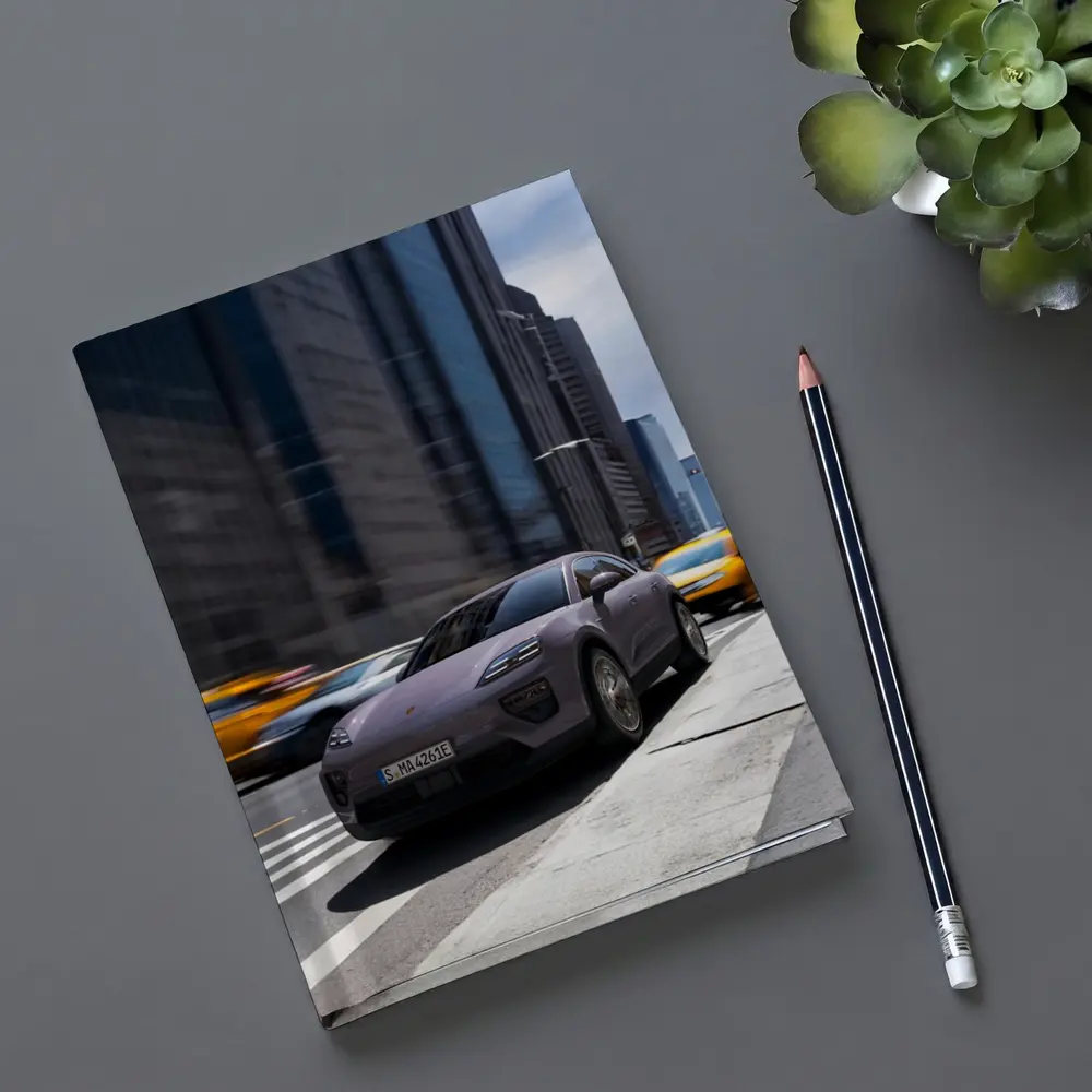 Porsche Macan Electric New York City Streets – Notebooks