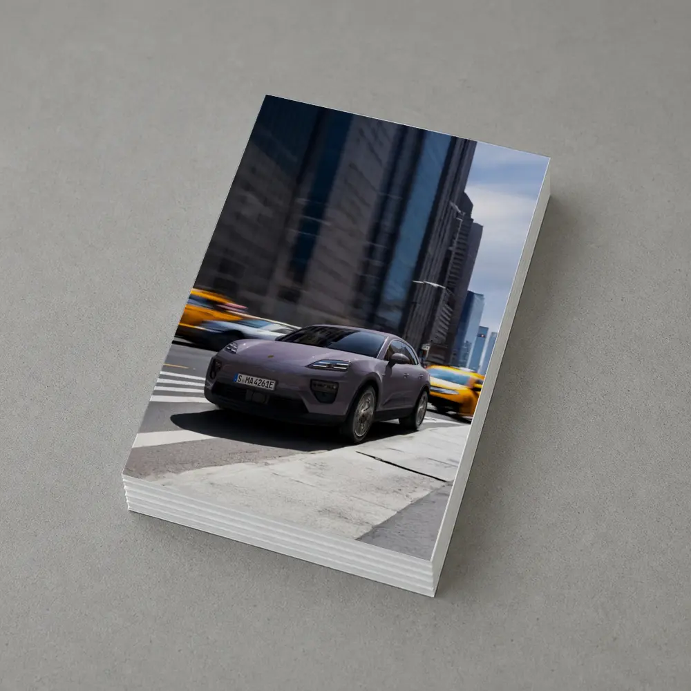 Porsche Macan Electric New York City Streets – Postcards