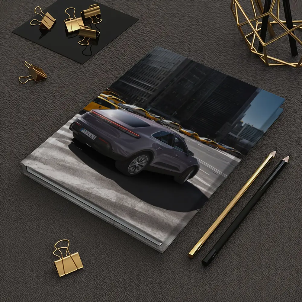 Porsche Macan City Streets Urban Background – Notebooks