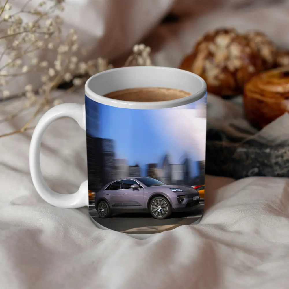 Porsche Macan Electric City Street Motion – Mugs
