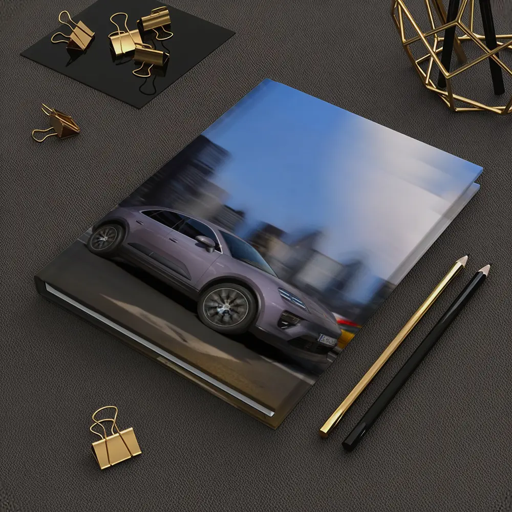 Porsche Macan Electric City Street Motion – Notebooks