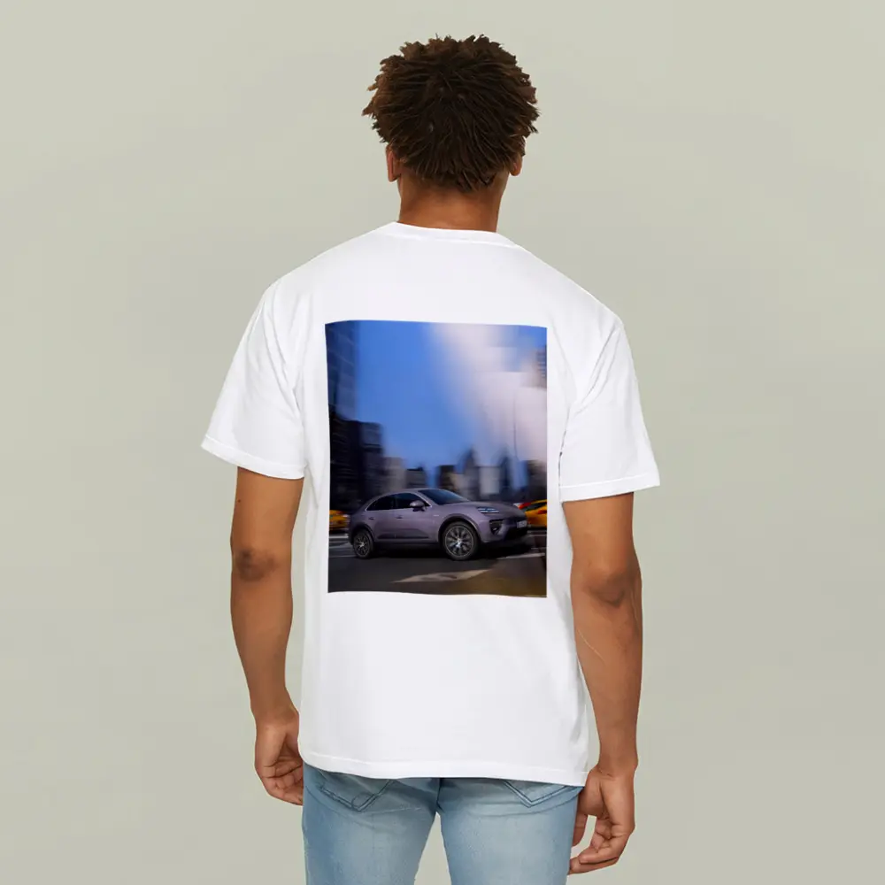 Porsche Macan Electric City Street Motion – T-Shirts