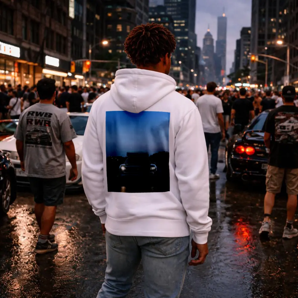 Porsche Taycan Cross Turismo Dusk Road Drive – Hoodies