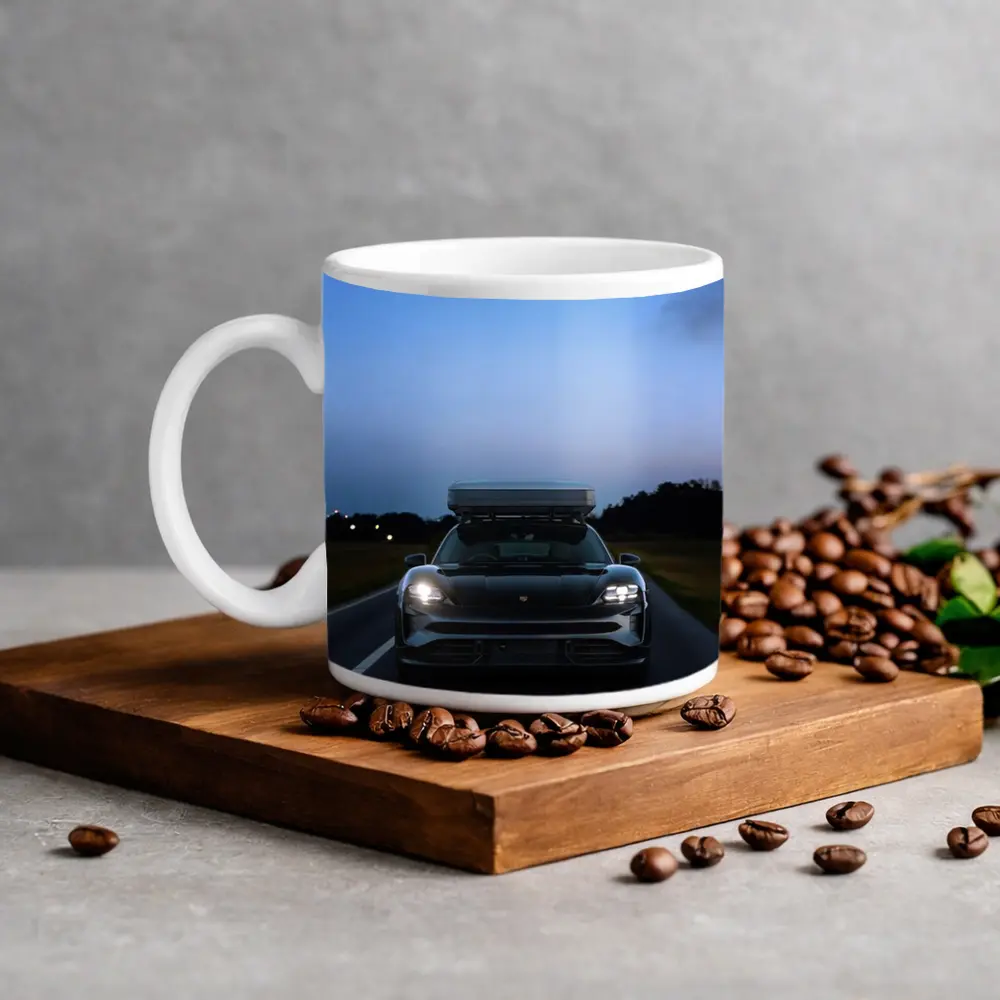 Porsche Taycan Cross Turismo Dusk Road Drive – Mugs