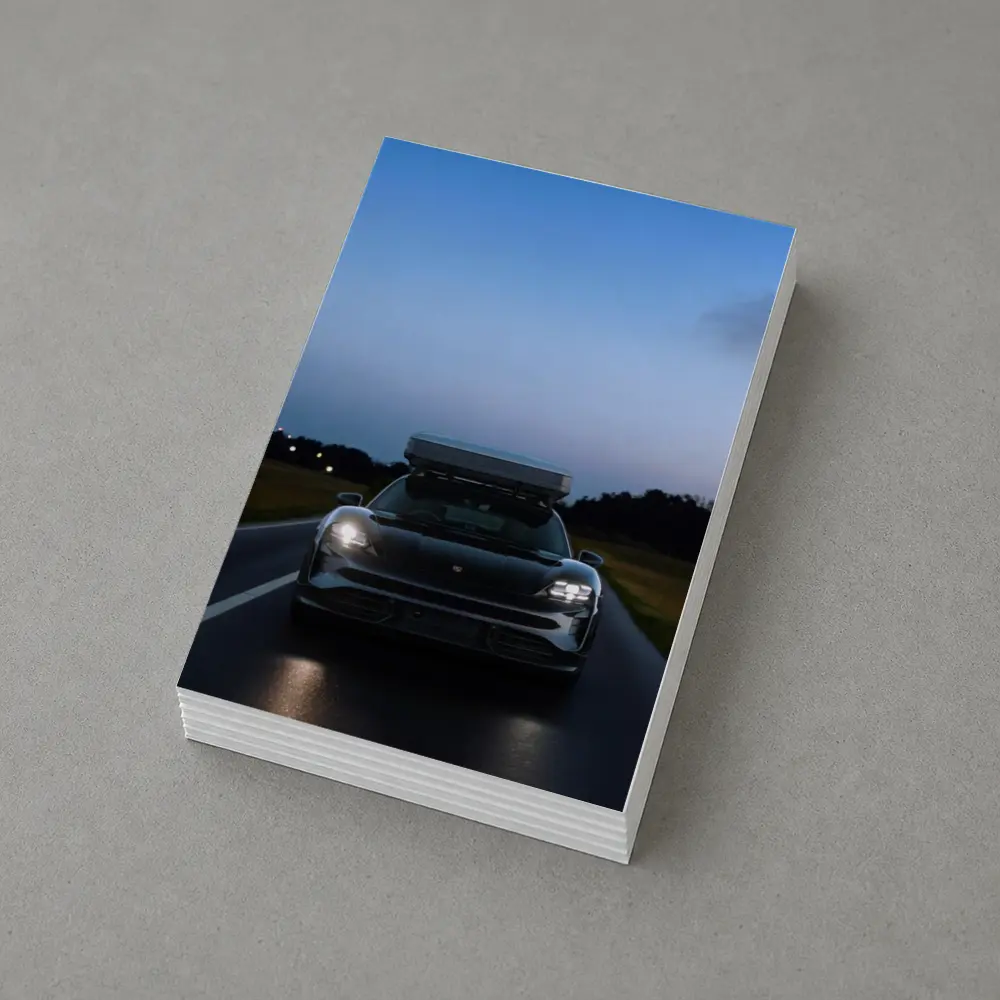 Porsche Taycan Cross Turismo Dusk Road Drive – Postcards