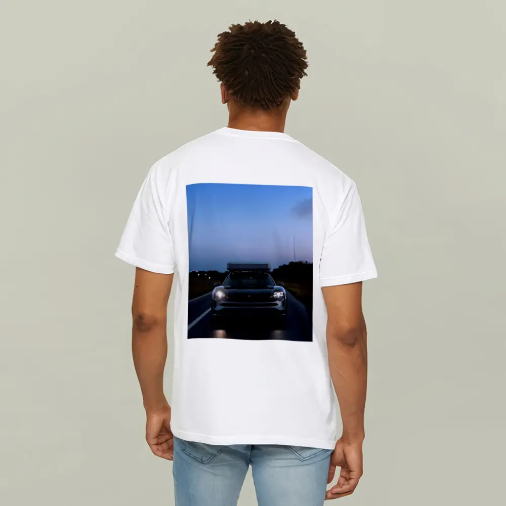 Porsche Taycan Cross Turismo Dusk Road Drive – T-Shirts