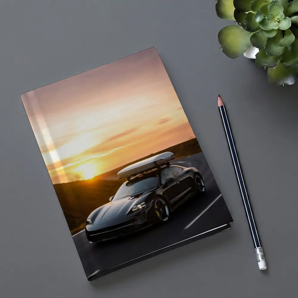 Porsche Taycan Sunset Road Drive – Notebooks