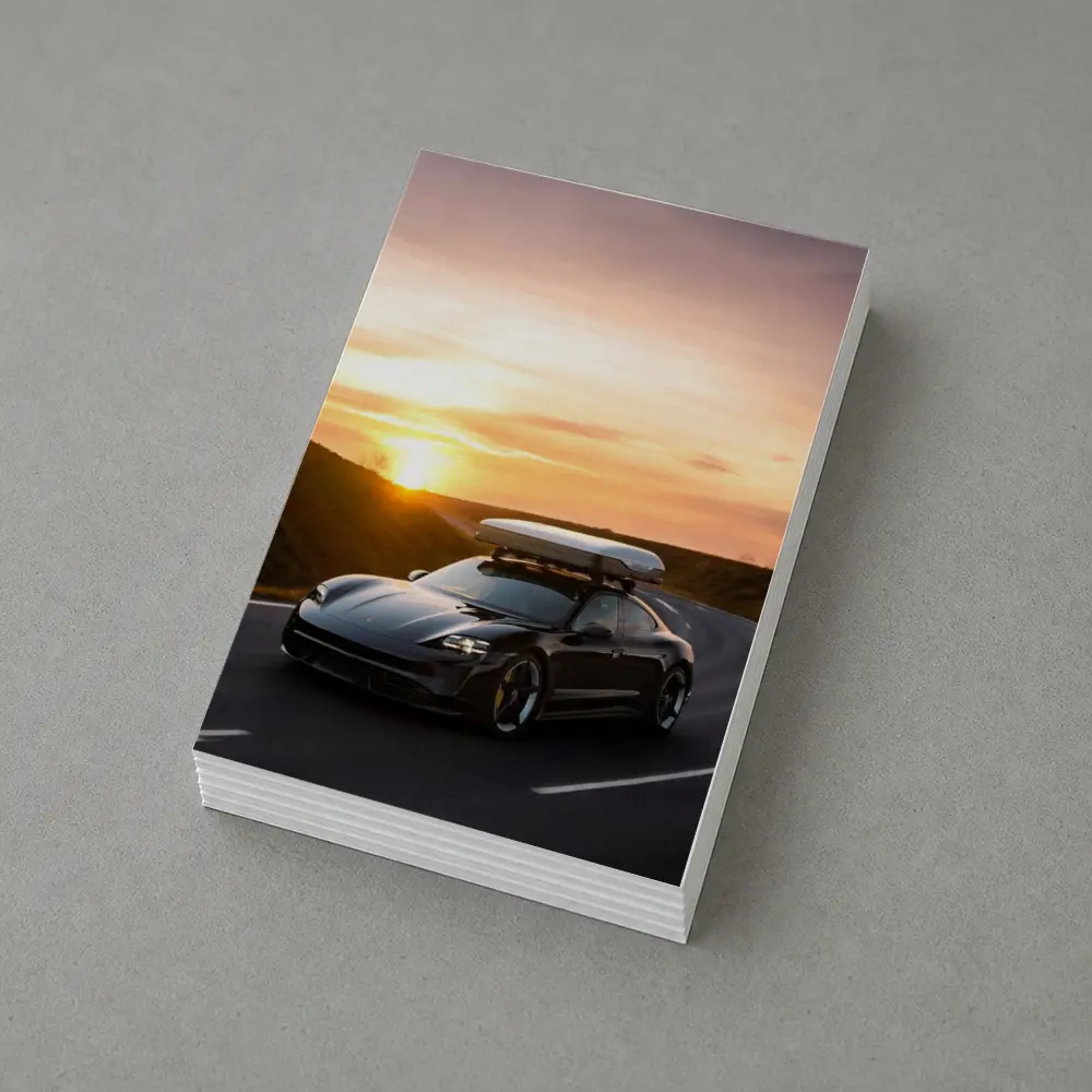 Porsche Taycan Sunset Road Drive – Postcards