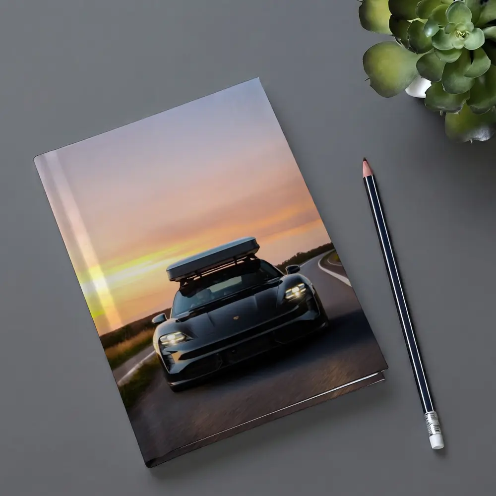 Porsche Taycan Cross Turismo Sunset Road Drive – Notebooks