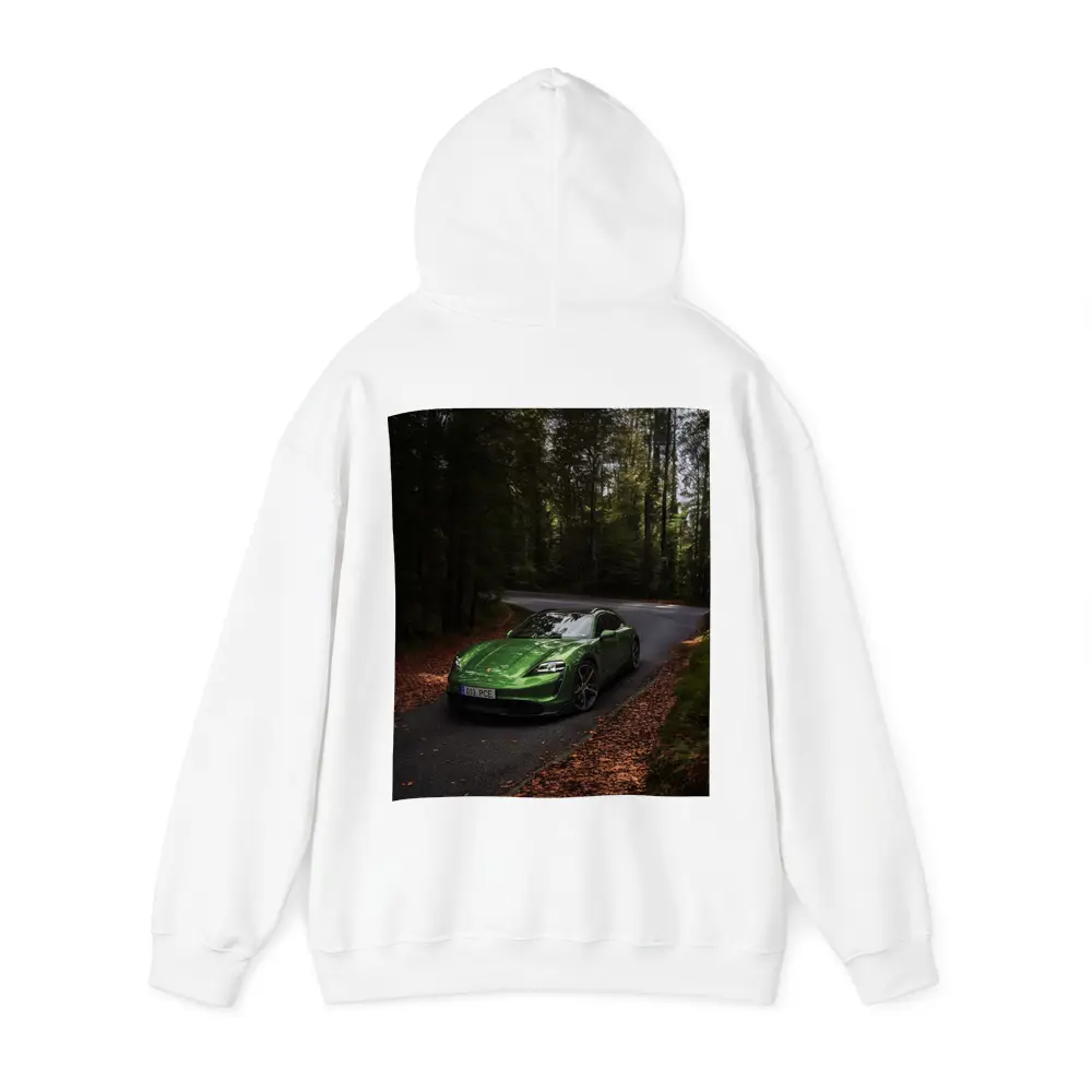 Porsche Taycan Green Forest Road Drive – Hoodies