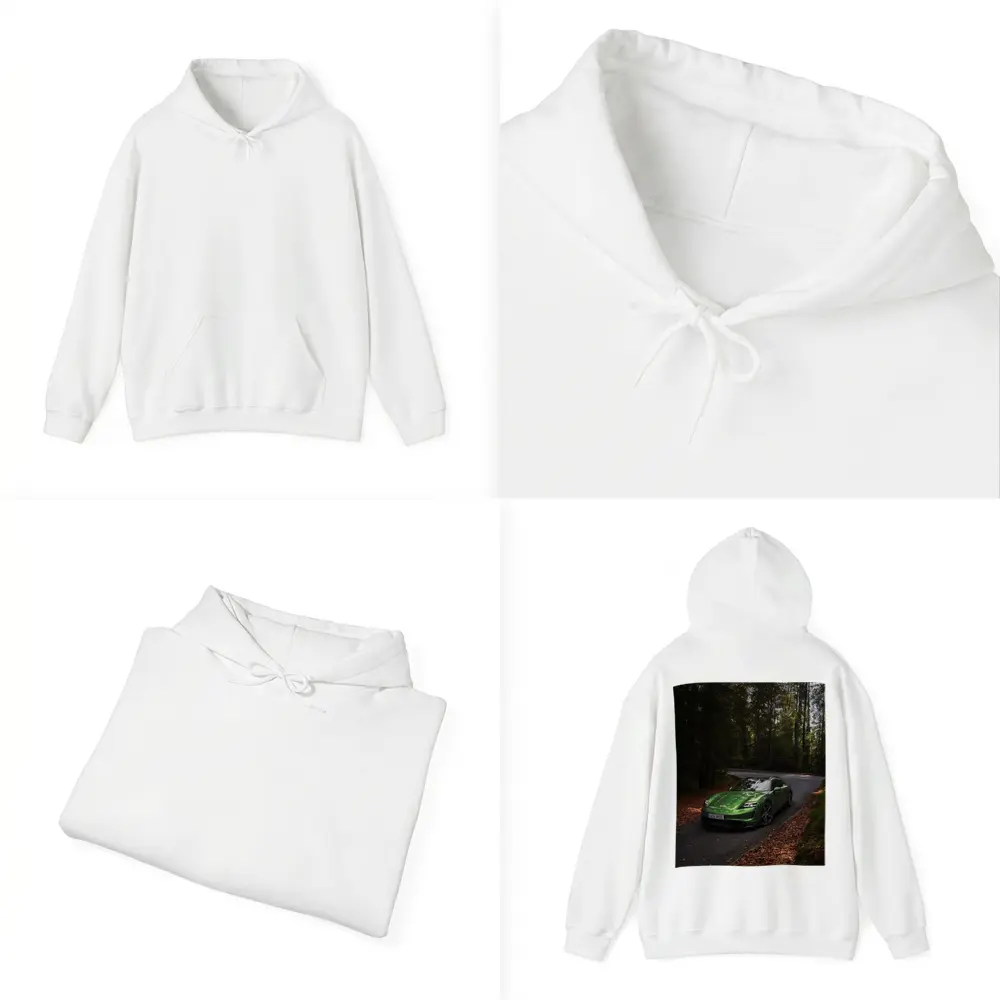 Porsche Taycan Green Forest Road Drive – Hoodies