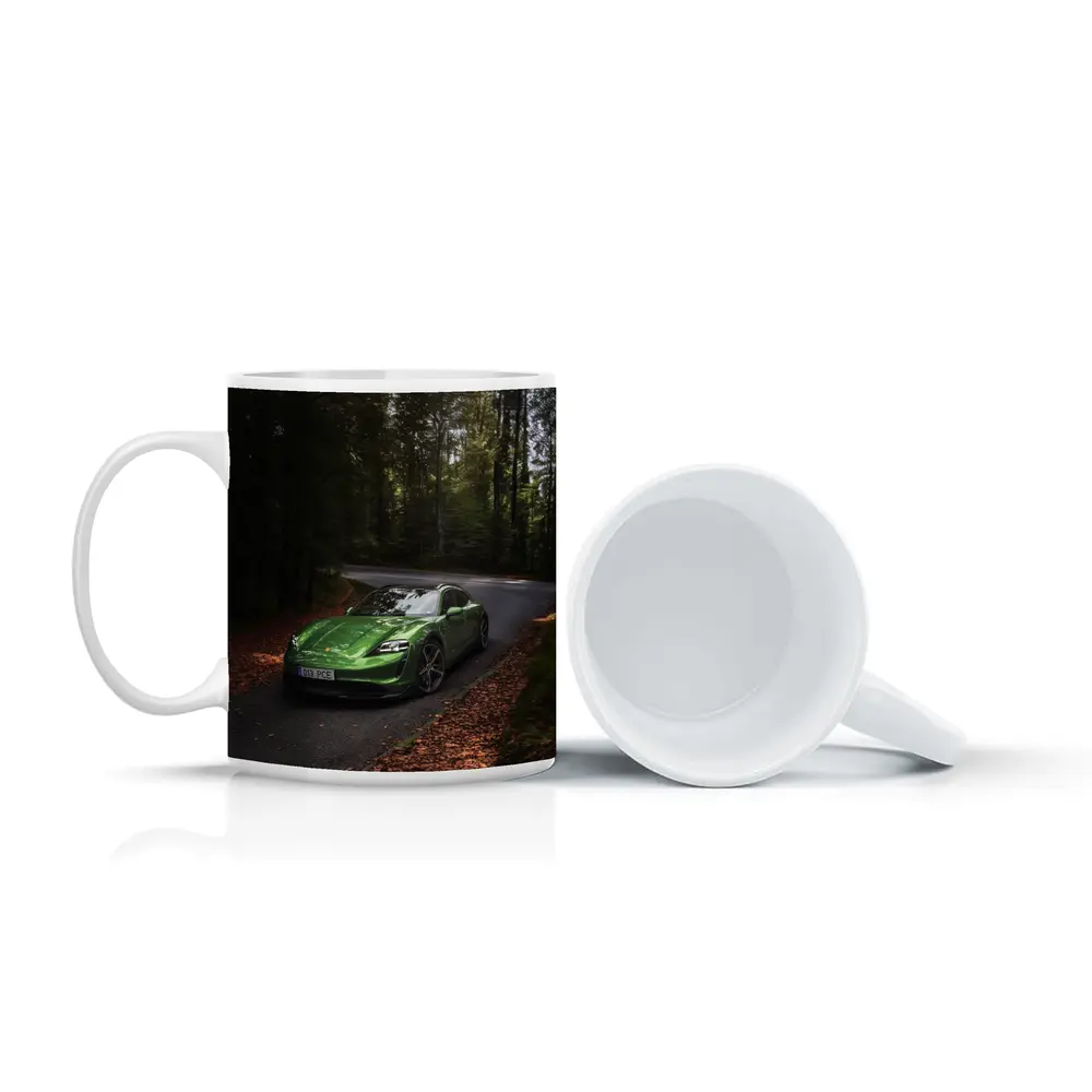 Porsche Taycan Green Forest Road Drive – Mugs
