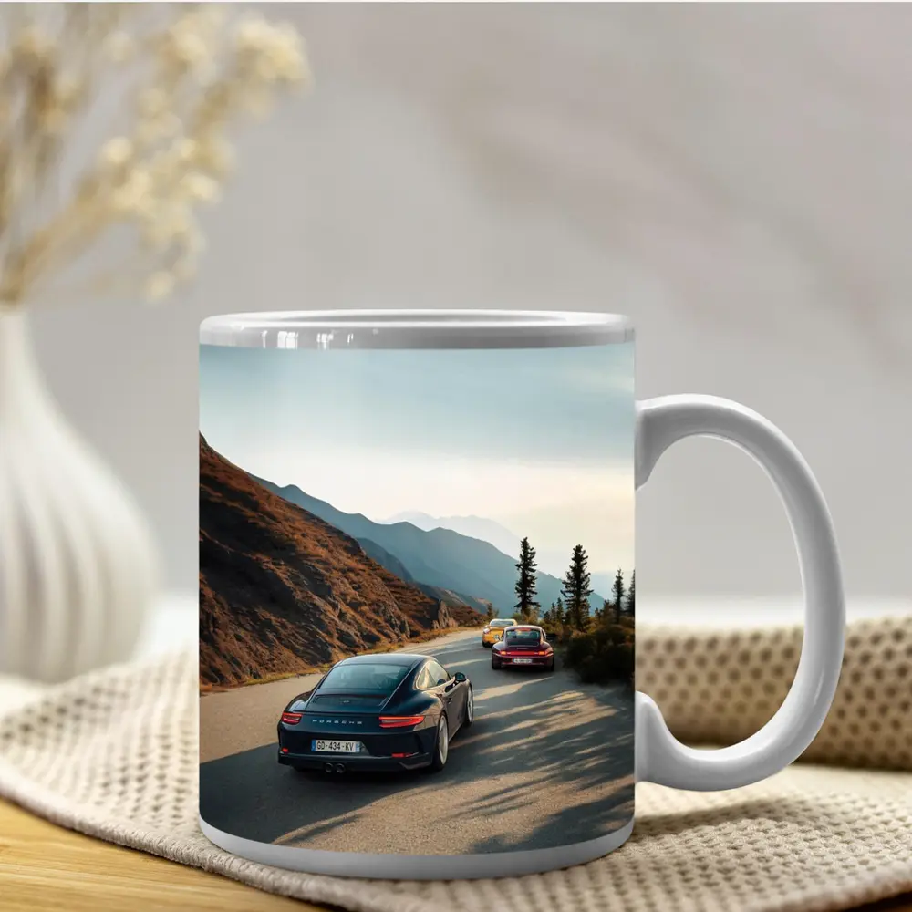 Porsche 911 Convoy Mountain Road Drive – Mugs
