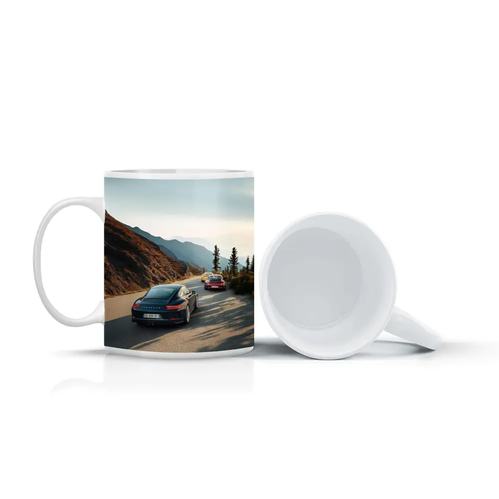Porsche 911 Convoy Mountain Road Drive – Mugs