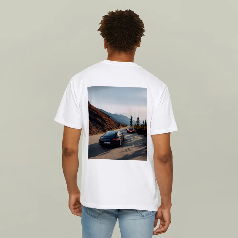 Porsche 911 Convoy Mountain Road Drive – T-Shirts