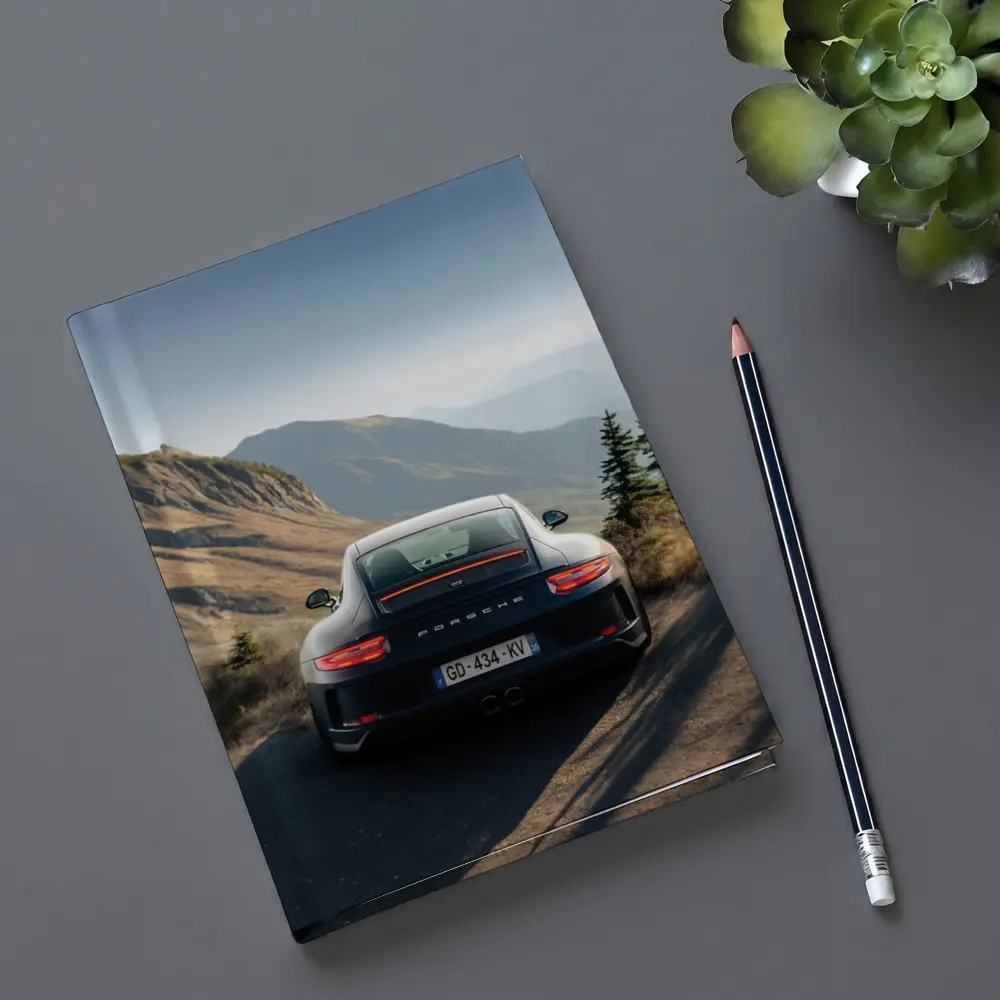 Porsche 911 GT3 Mountain Road Rear View – Notebooks