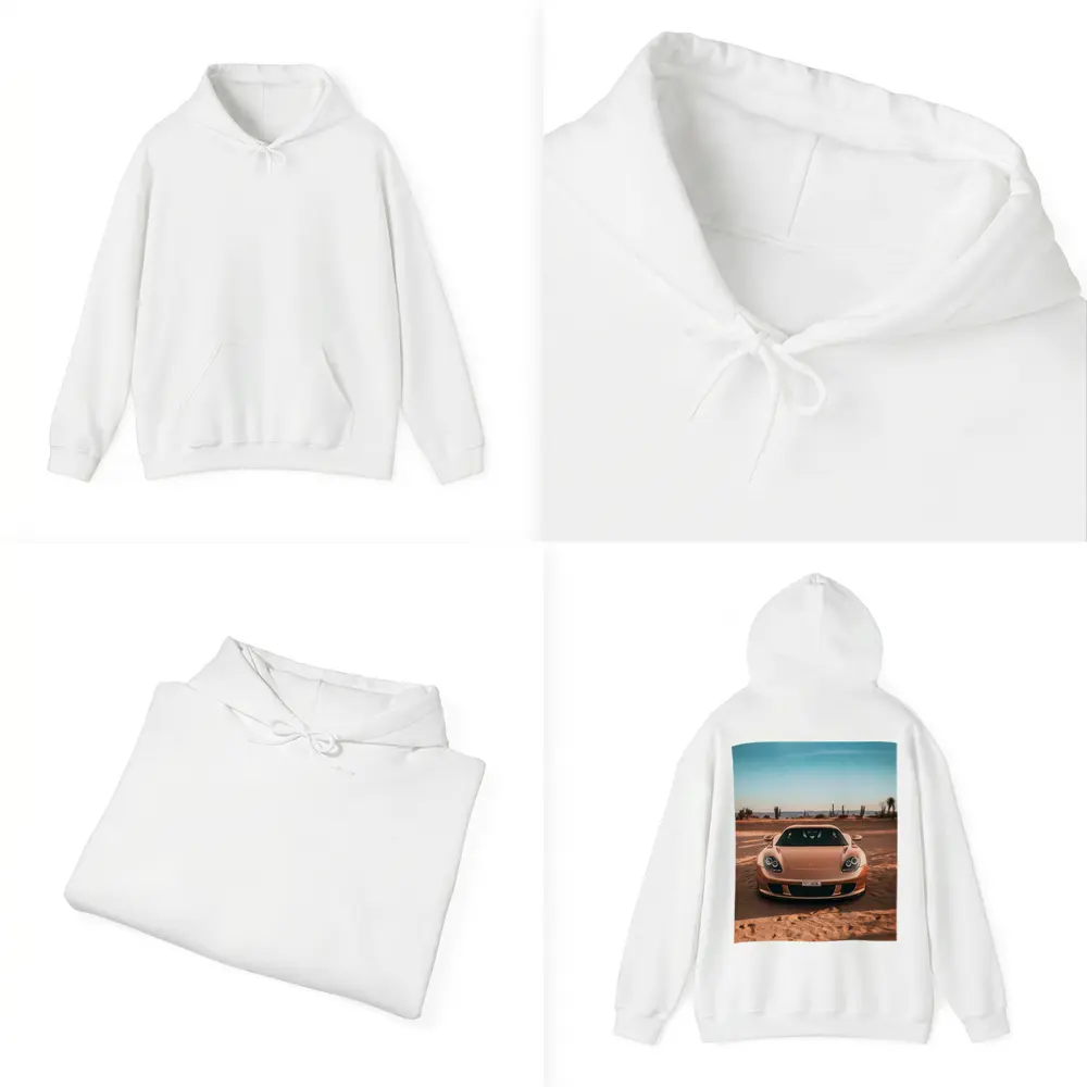 Porsche Carrera GT Desert Sand Dunes – Hoodies