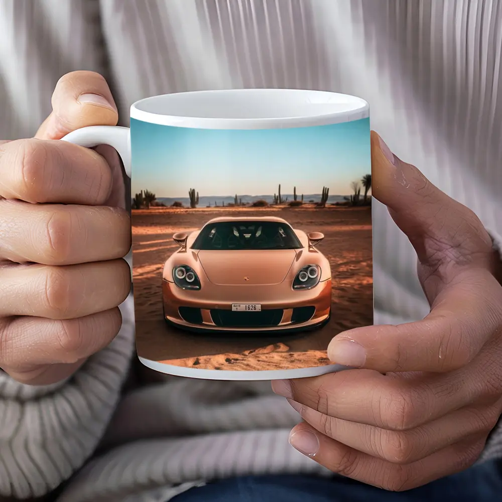 Porsche Carrera GT Desert Sand Dunes – Mugs