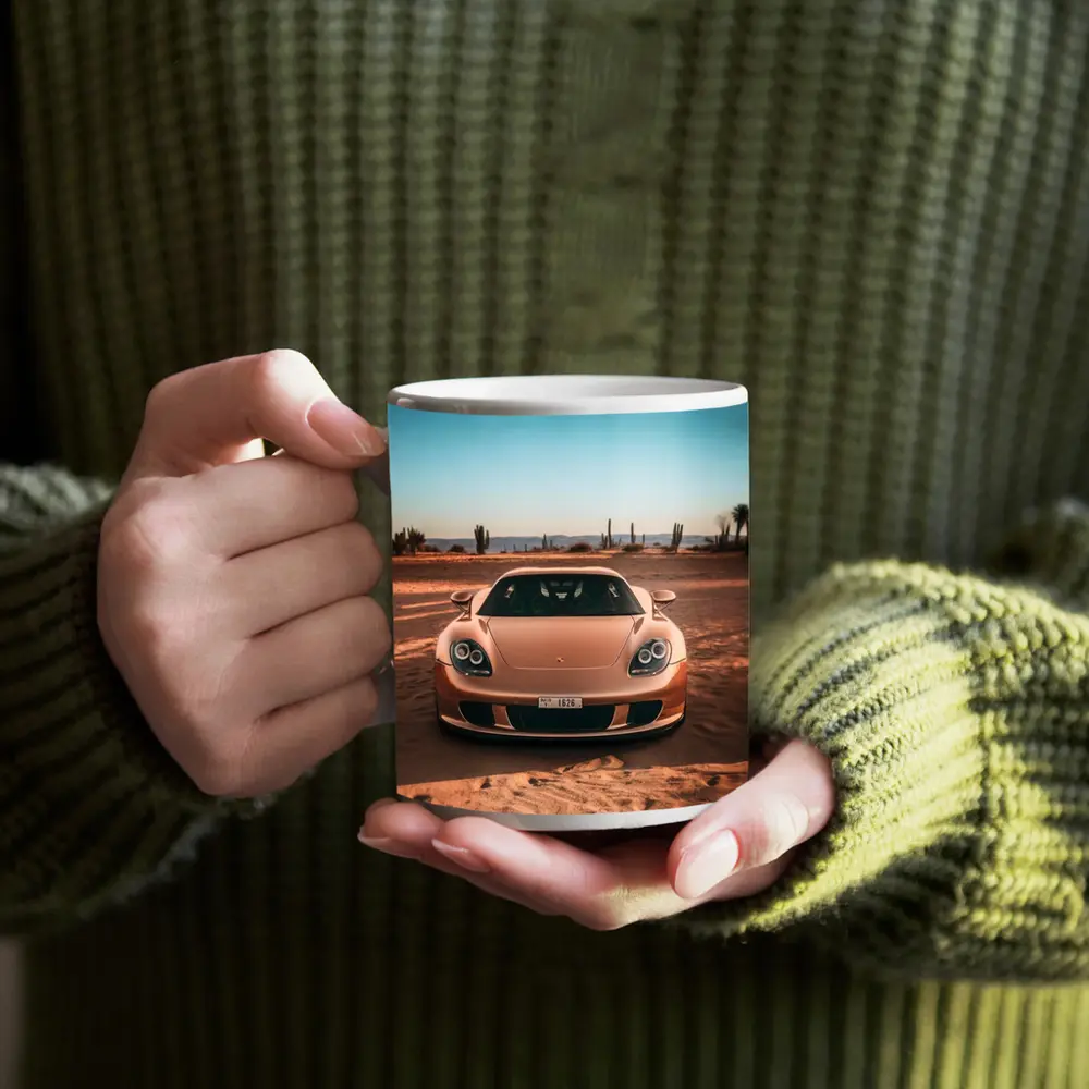 Porsche Carrera GT Desert Sand Dunes – Mugs