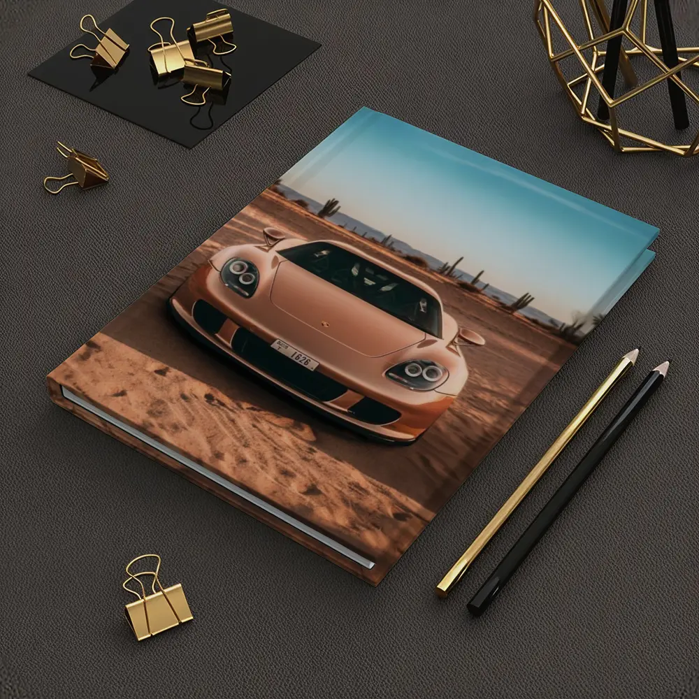 Porsche Carrera GT Desert Sand Dunes – Notebooks