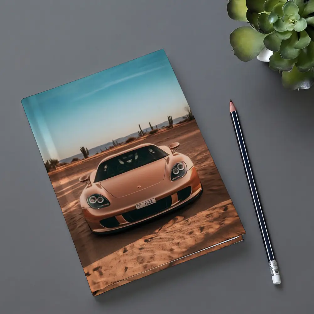 Porsche Carrera GT Desert Sand Dunes – Notebooks
