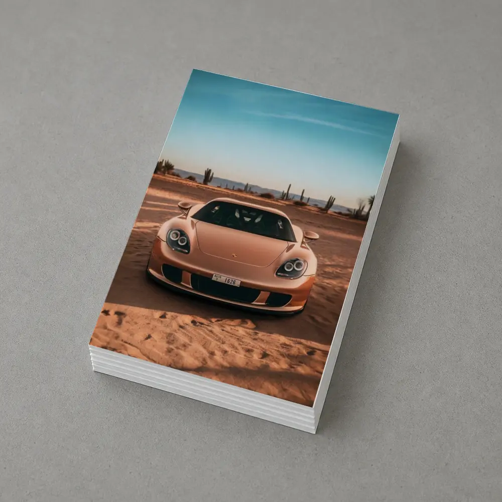 Porsche Carrera GT Desert Sand Dunes – Postcards