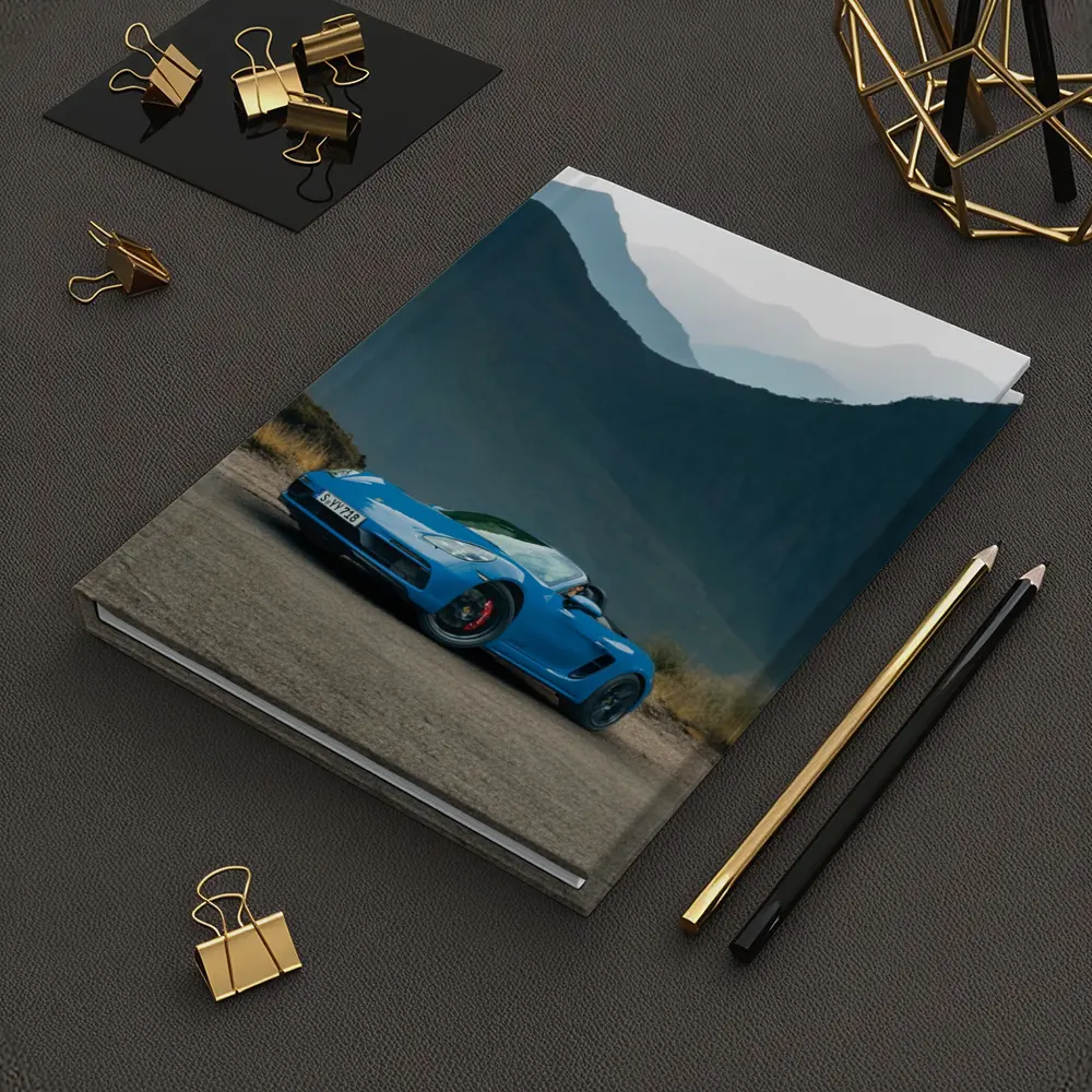 Porsche Boxster Blue Mountains Road Background – Notebooks