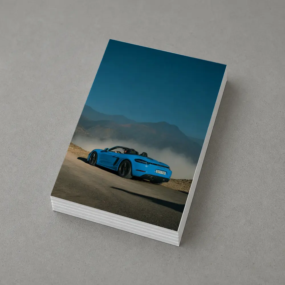 Porsche Boxster Blue Mountain Road Drive – Postcards