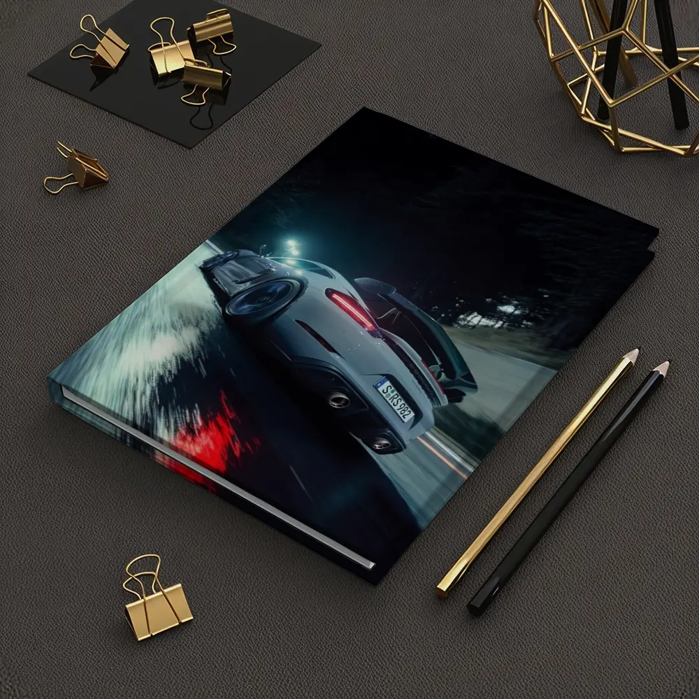 Porsche Cayman Night Wet Road Drive – Notebooks