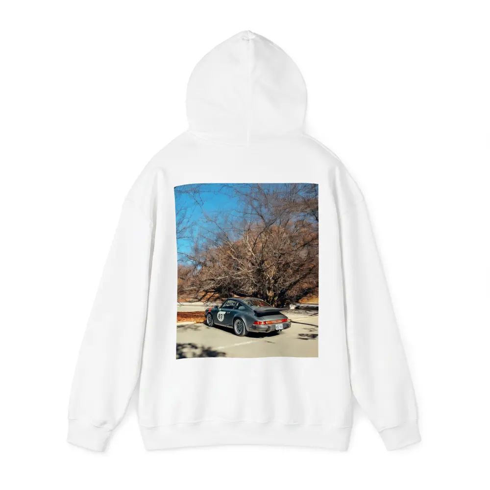 Porsche 911 Race Car Bare Winter Trees – Hoodies