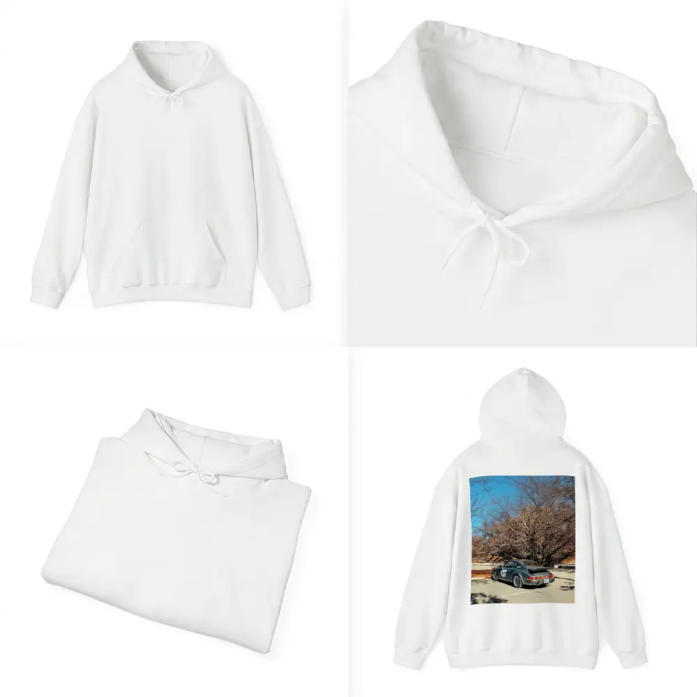 Porsche 911 Race Car Bare Winter Trees – Hoodies