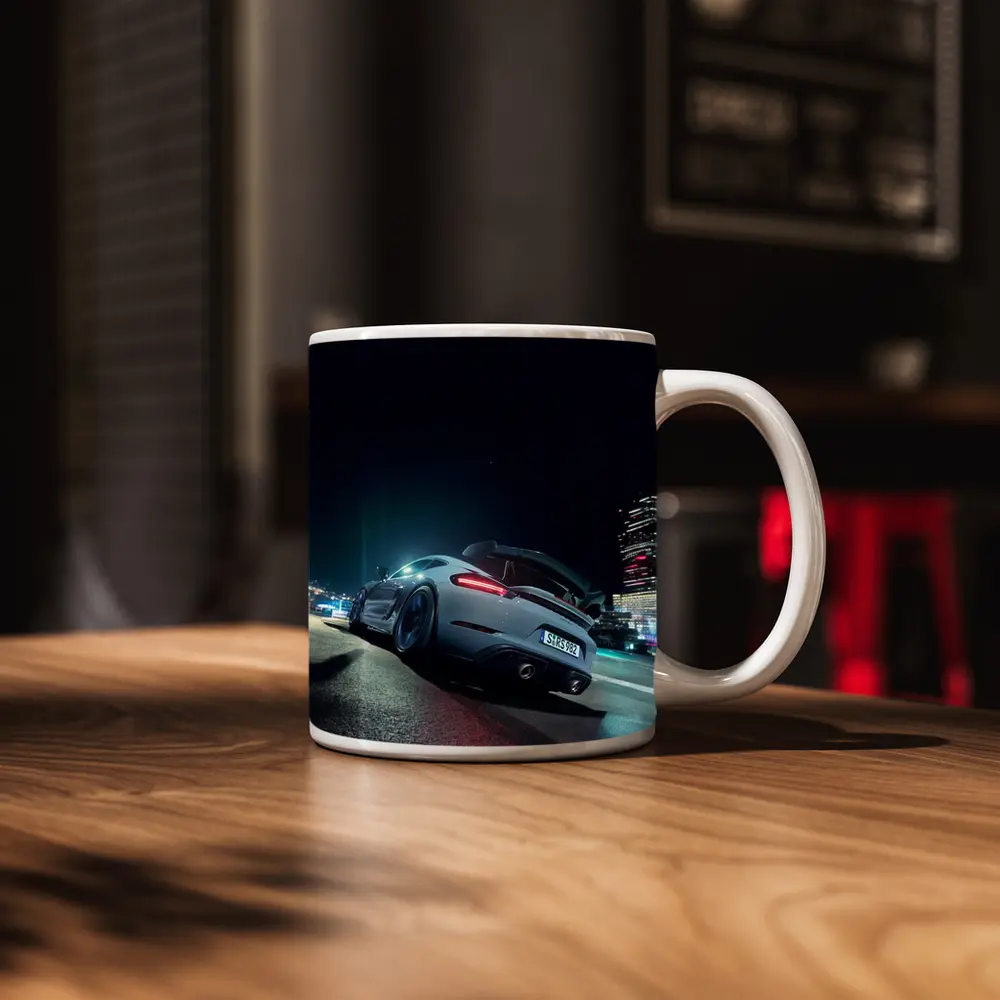 Porsche 911 GT3 City Night Street – Mugs