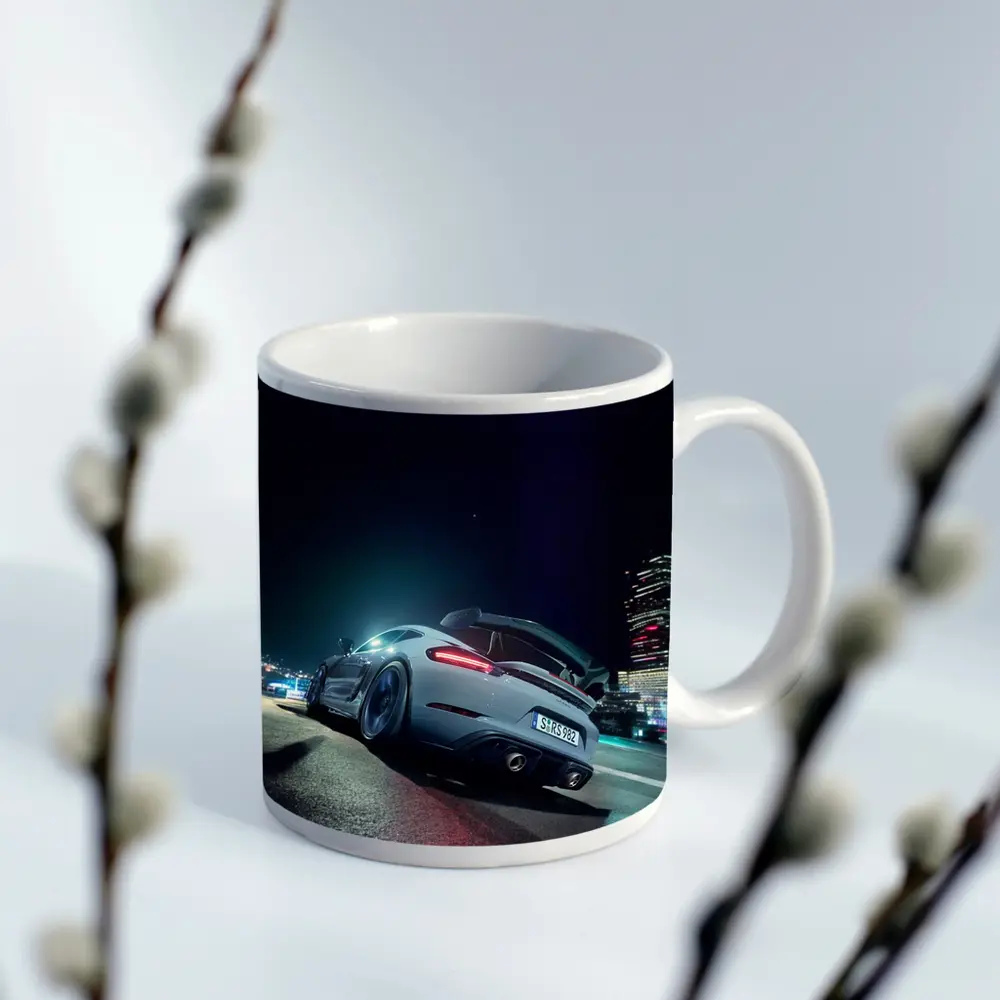 Porsche 911 GT3 City Night Street – Mugs