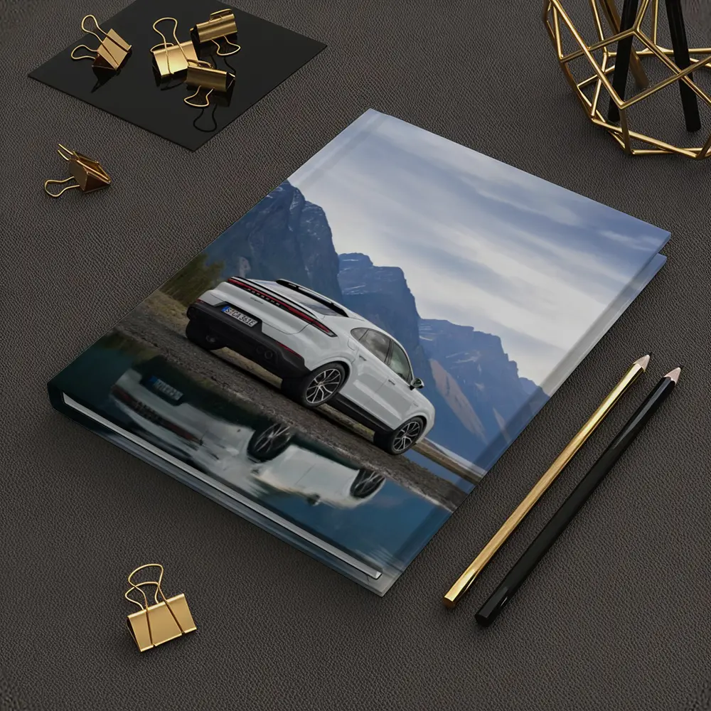 Porsche Cayenne Coupe White Mountain Lake – Notebooks