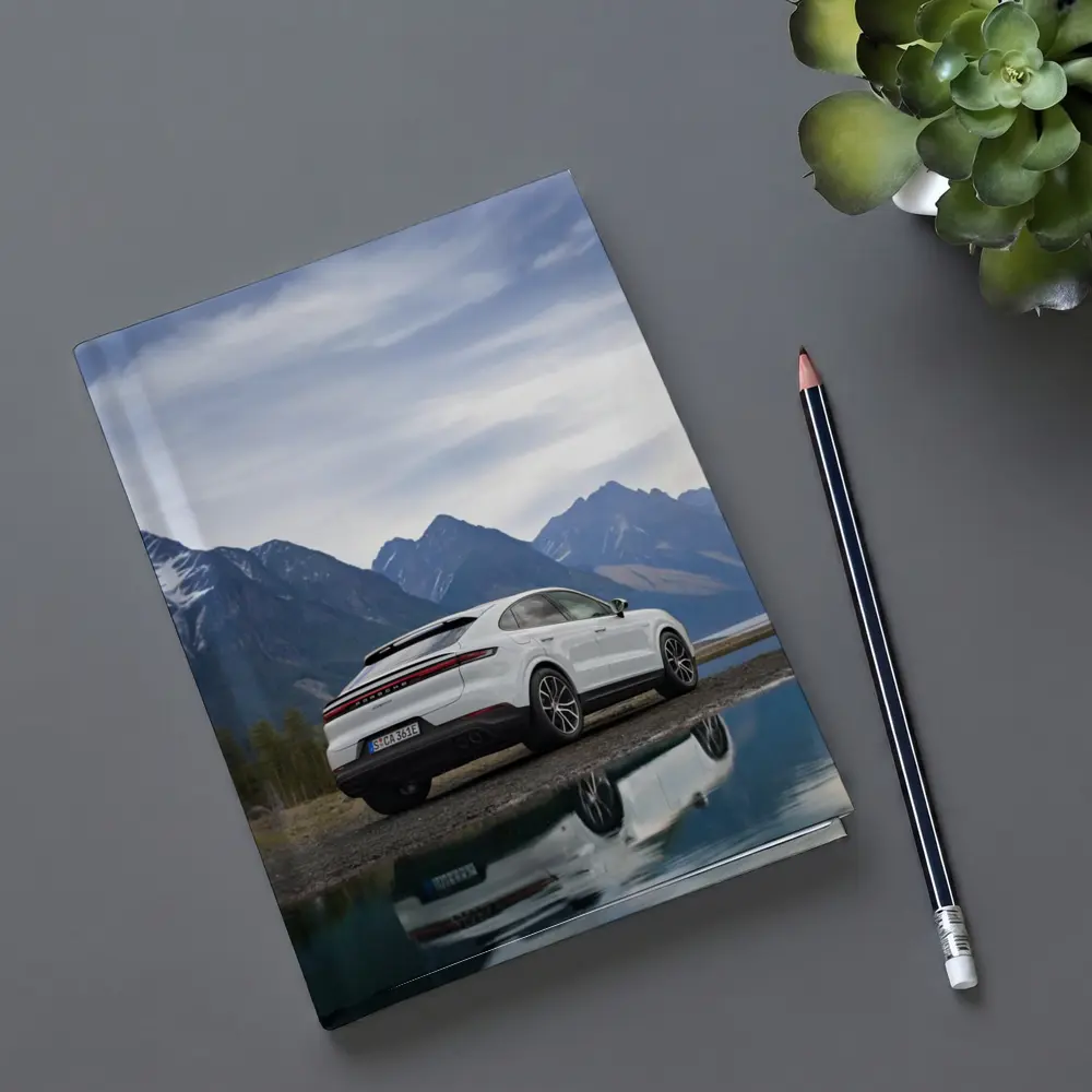 Porsche Cayenne Coupe White Mountain Lake – Notebooks