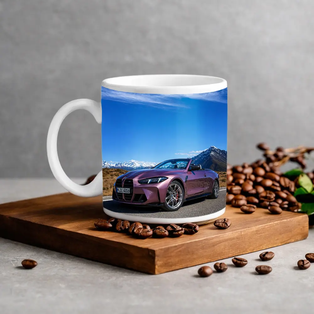 BMW M4 Convertible Purple Mountain Road – Mugs
