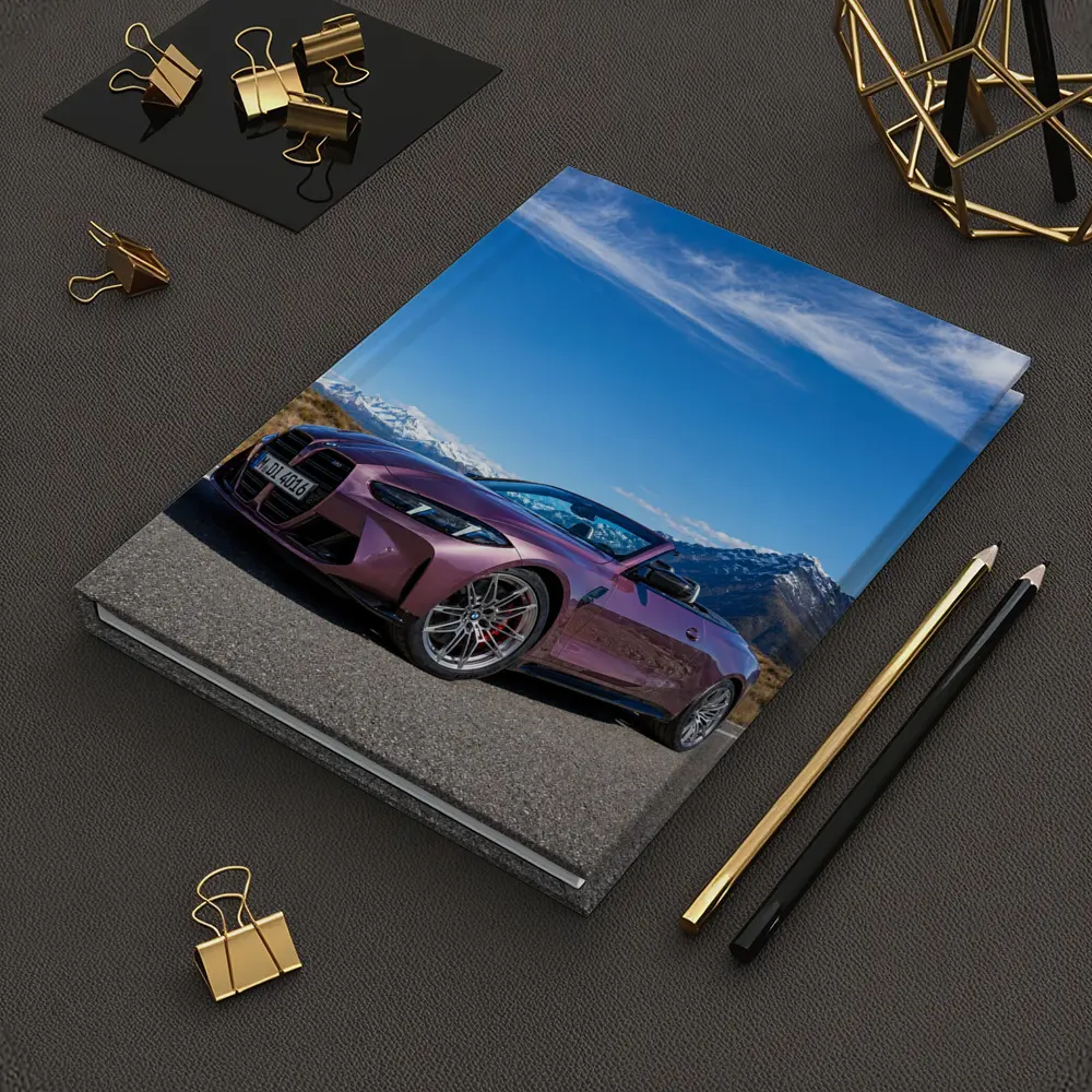 BMW M4 Convertible Purple Mountain Road – Notebooks