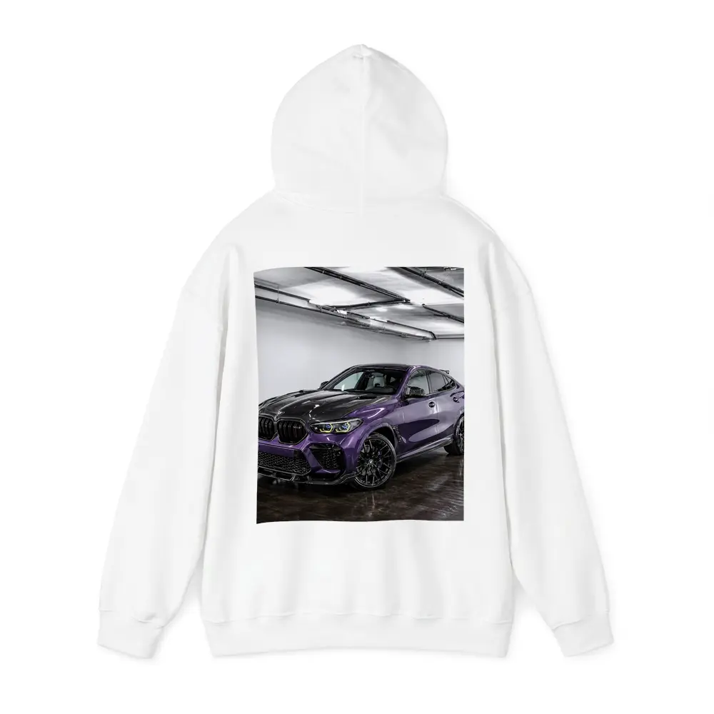 BMW X6 M Purple Carbon Body Indoor Garage – Hoodies