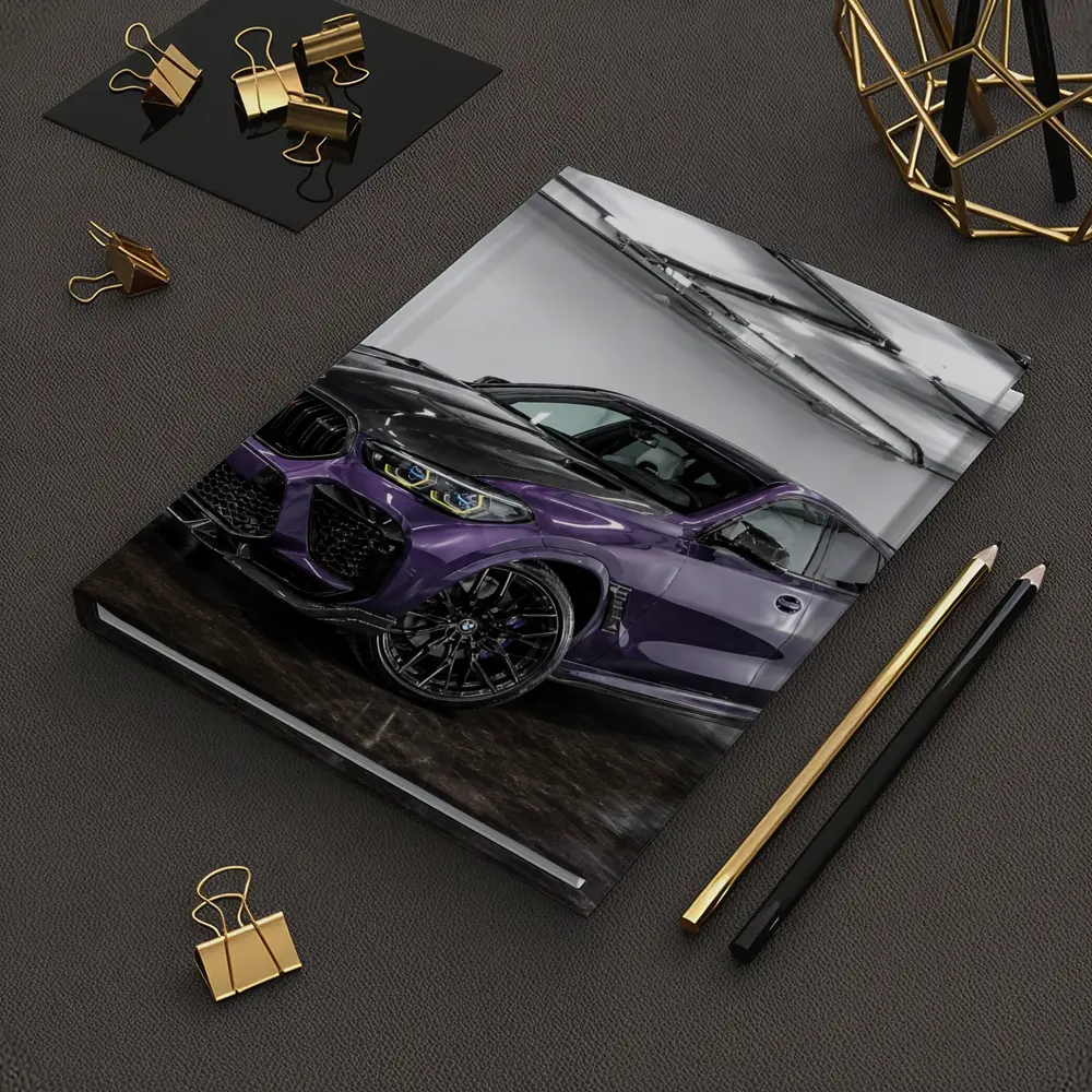 BMW X6 M Purple Carbon Body Indoor Garage – Notebooks