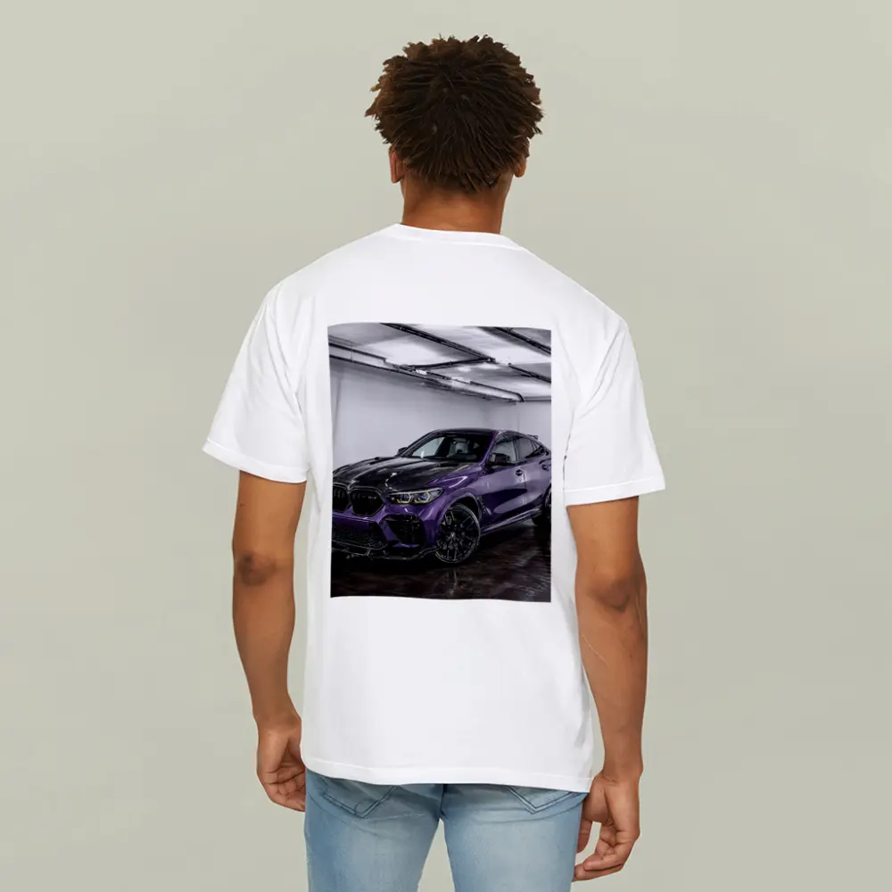 BMW X6 M Purple Carbon Body Indoor Garage – T-Shirts