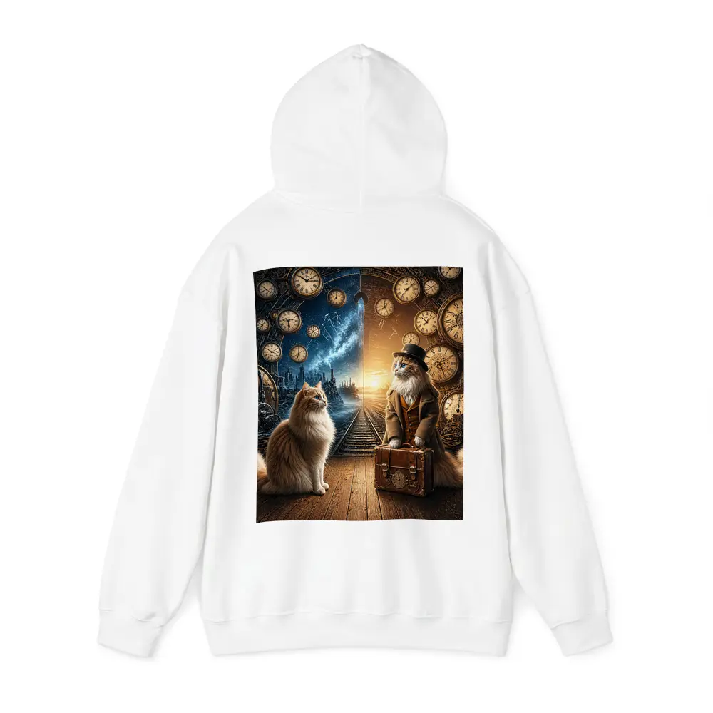 Ragdoll Cats Steampunk Time Travel Adventure – Hoodies