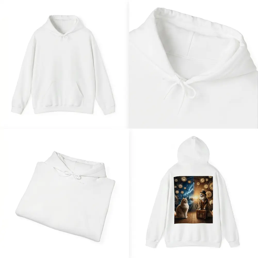 Ragdoll Cats Steampunk Time Travel Adventure – Hoodies