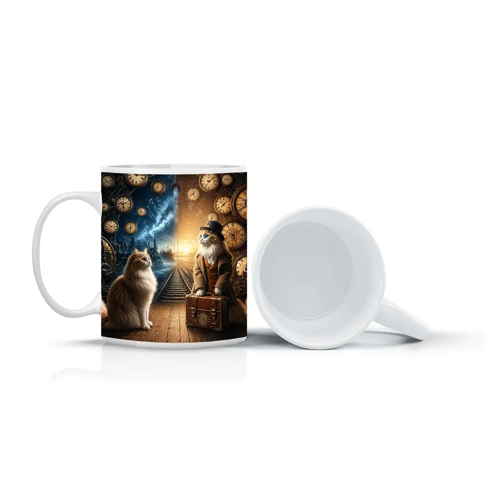 Ragdoll Cats Steampunk Time Travel Adventure – Mugs
