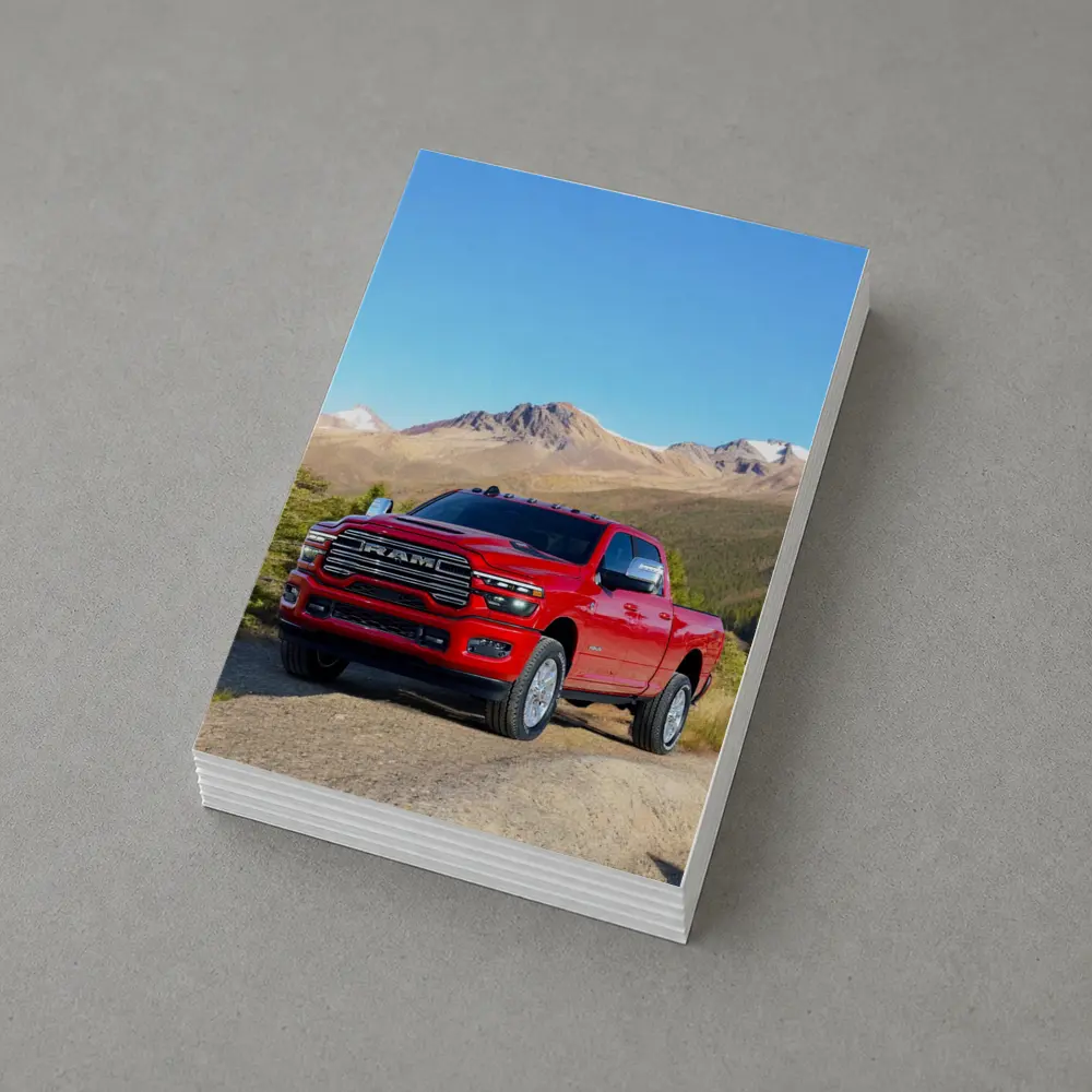 Ram Heavy Duty Truck Mountain Landscape – Postcards