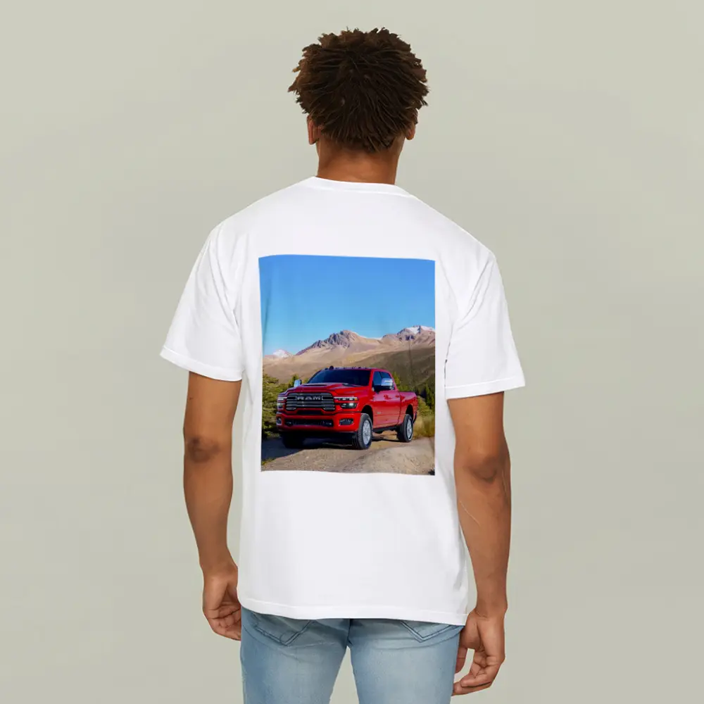 Ram Heavy Duty Truck Mountain Landscape – T-Shirts