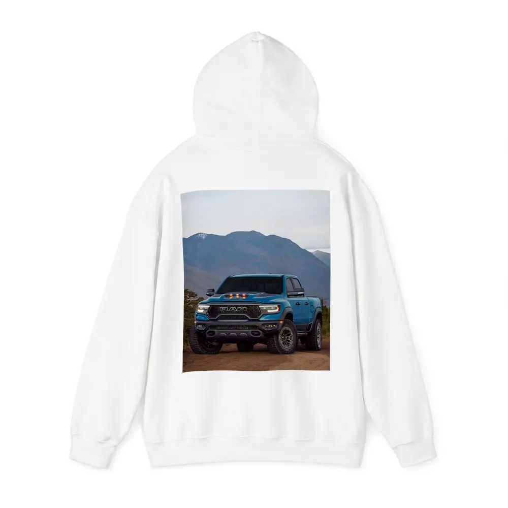 Ram TRX Truck Blue Mountain Dirt Road – Hoodies