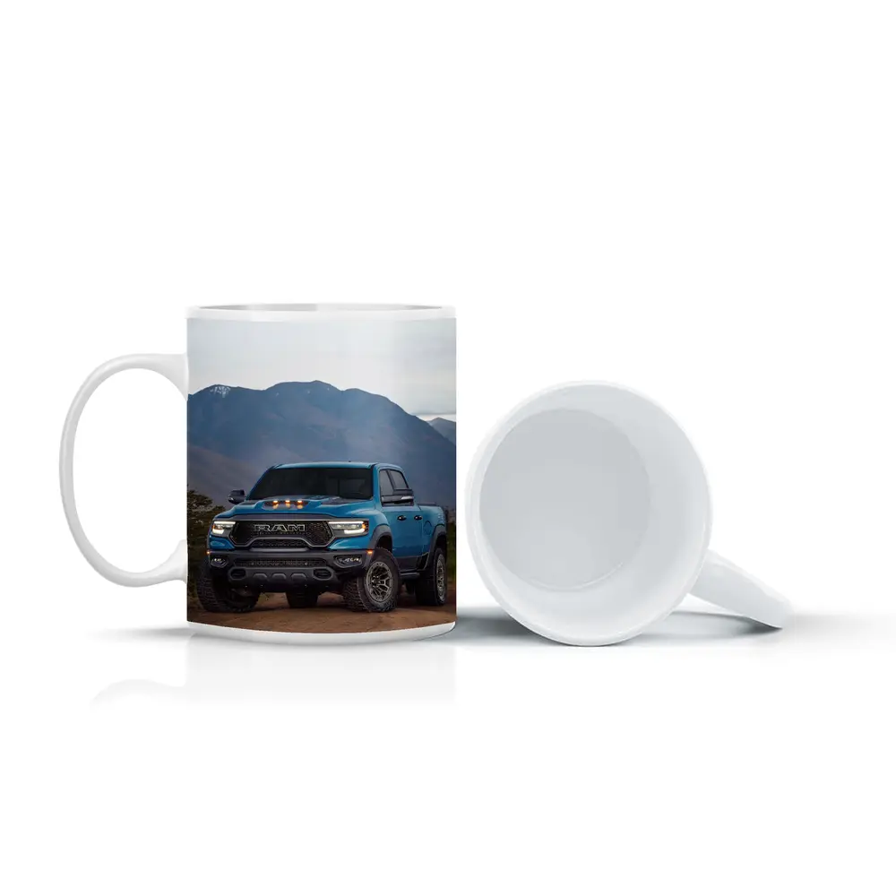 Ram TRX Truck Blue Mountain Dirt Road – Mugs