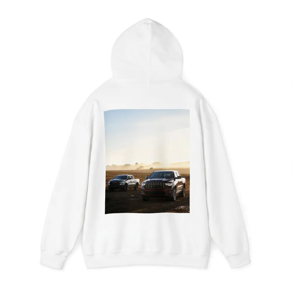 Ram Trucks Dirt Road Misty Field – Hoodies